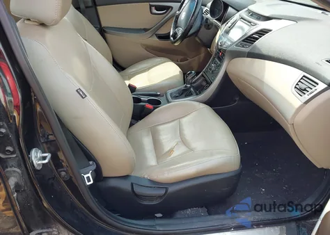 2014 Hyundai Elantra Limited from USA, damaged, VIN 5NPDH4AEXEH496334